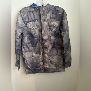 Tommy Hilfiger Gray Camo Jacket